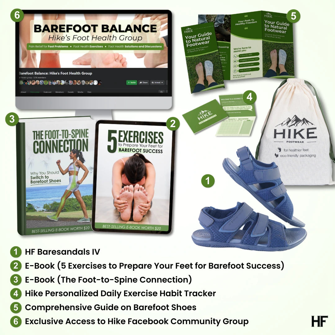 [NIEUW – Beperkte voorraad] HF Baresandals IV – Outdoor & Lichtgewicht Barefoot Sandalen
