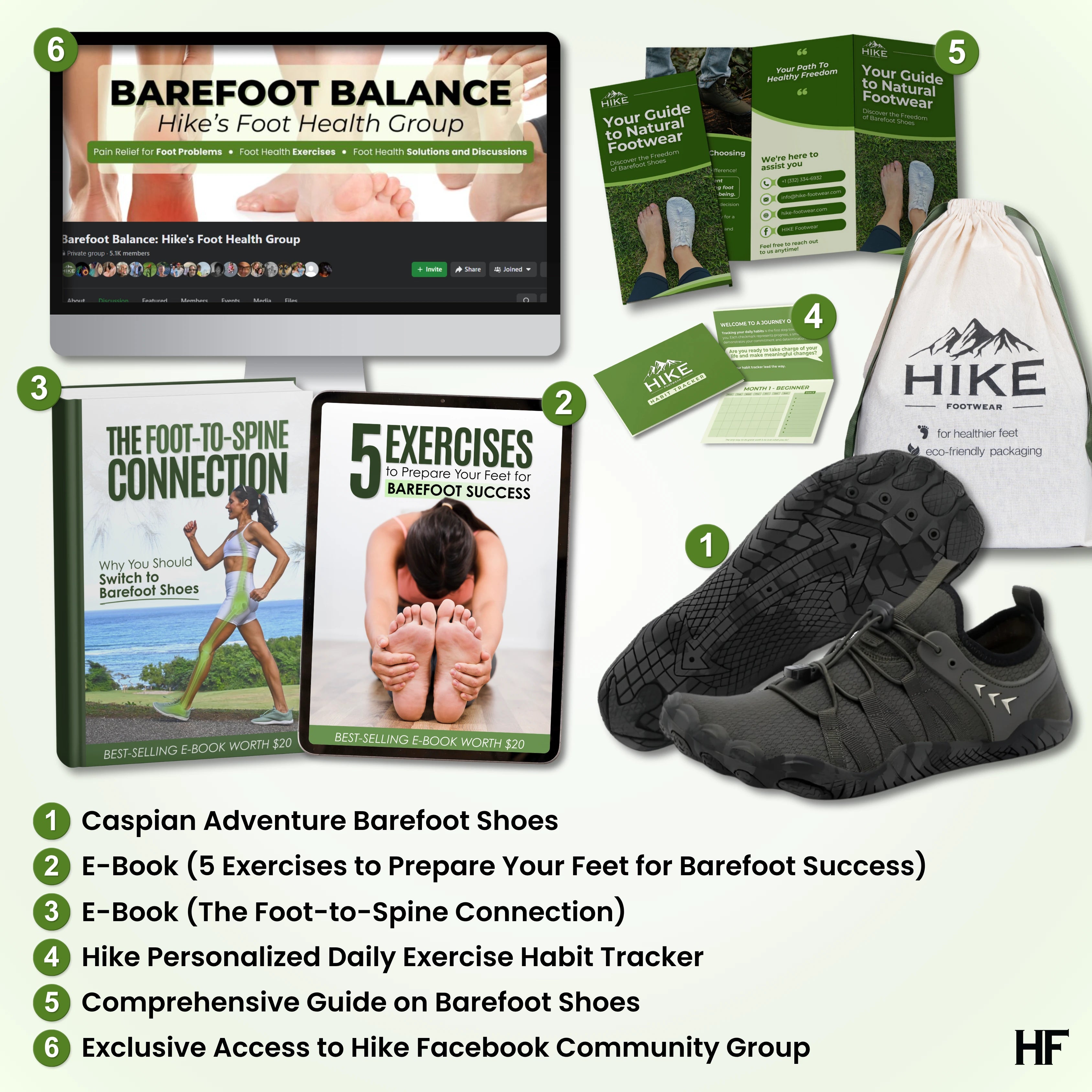 Caspian Adventure - outdoor & antislip barefoot schoenen (Unisex)
