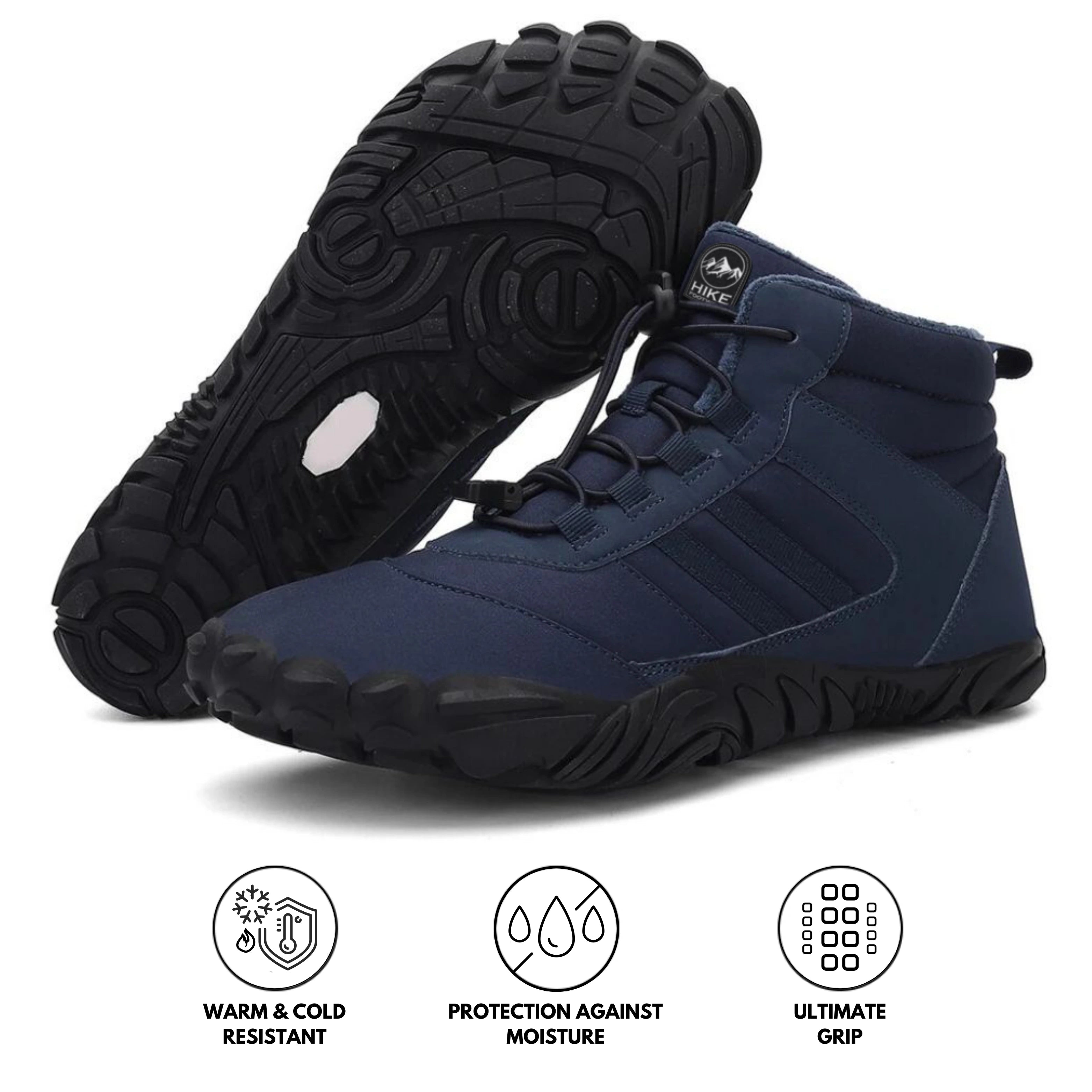 Kasdava Pro - Antislip & Universele Winter Barefoot Schoenen (Unisex)