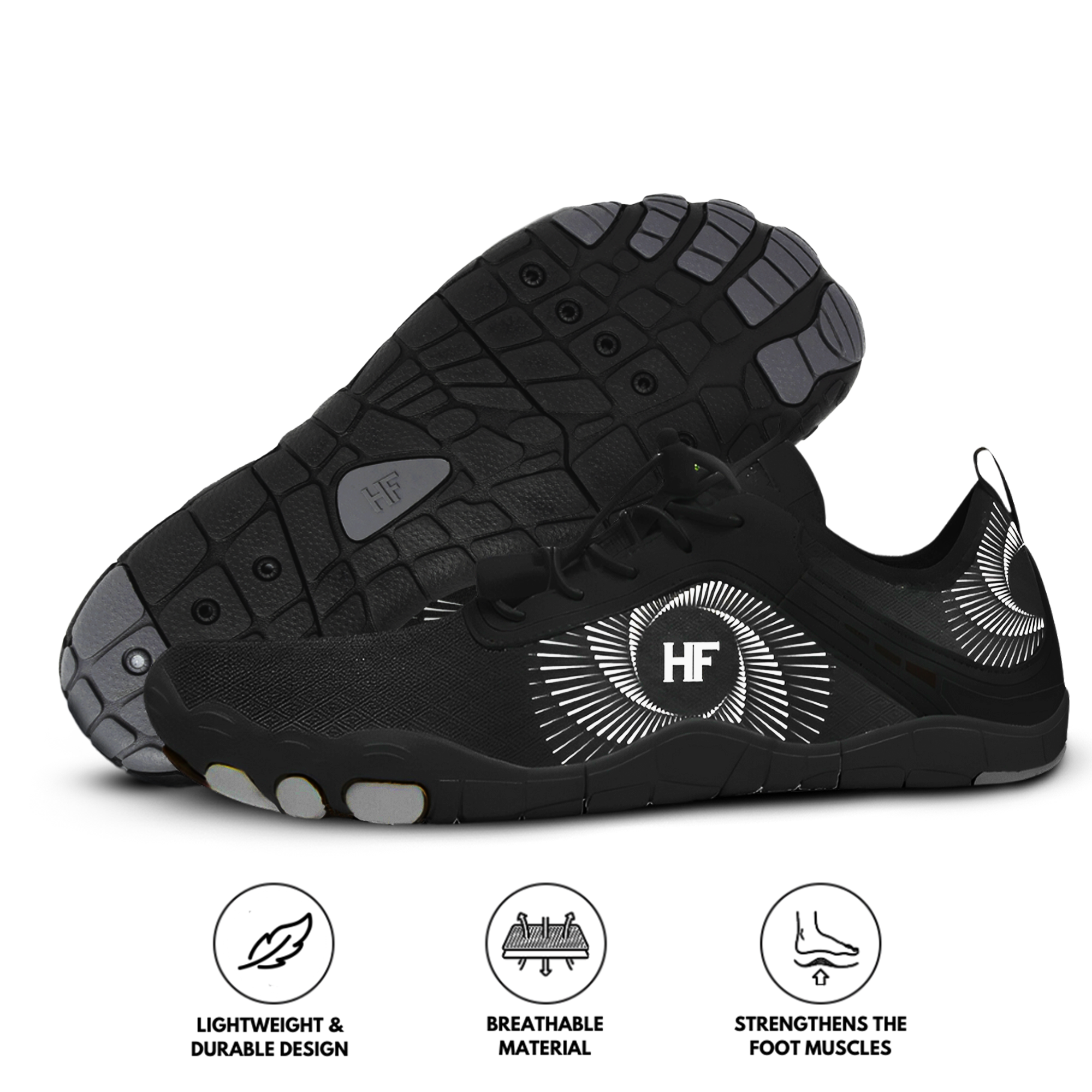 HF Active - Actieve levensstijl & pijnverlichting barefoot schoenen (Unisex) (BOGO)