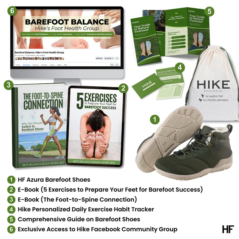 HF Azura – ergonomische & ondersteunende winter barefoot schoenen - Unisex