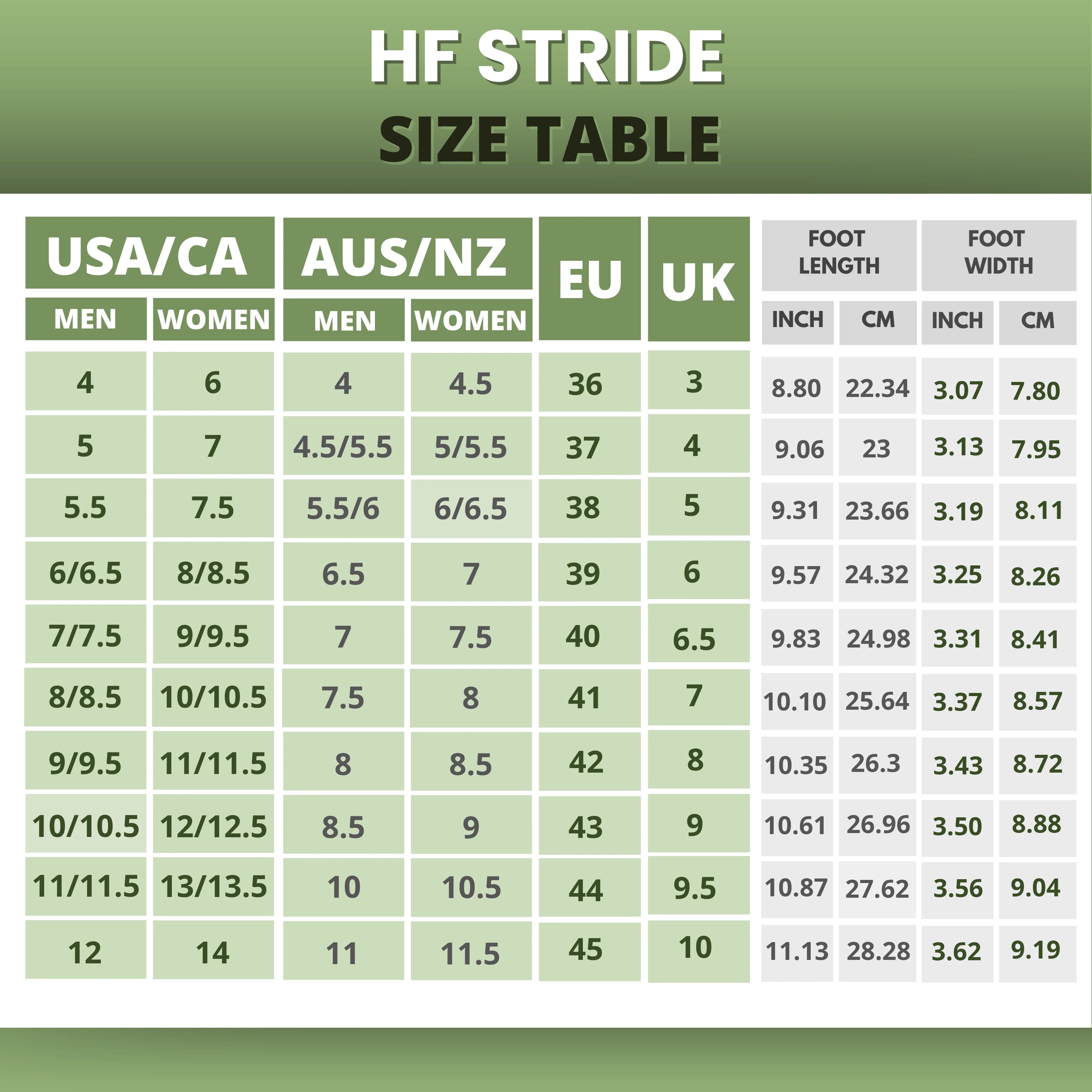 HF Stride – Hands-Off & Ergonomic Barefoot Shoes (Unisex)