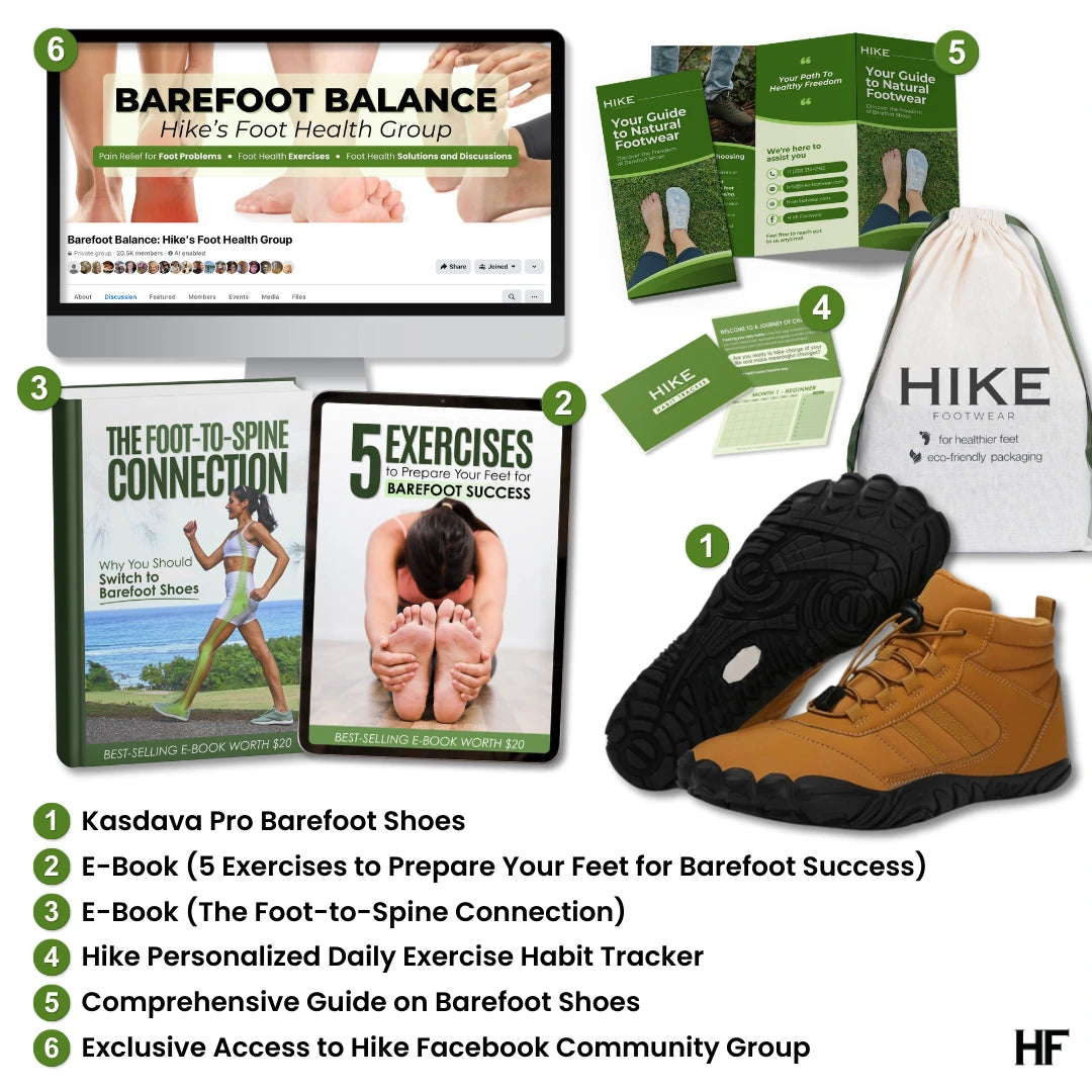 Kasdava Pro -  Non-slip & Water-resistant Winter Barefoot Shoe (Unisex)