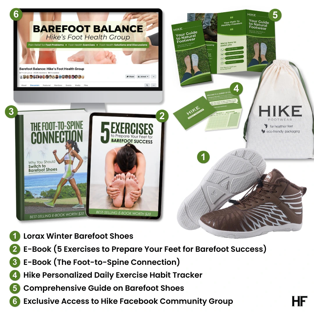 Lorax Winter – Ergonomic & Supportive Winter Barefoot Shoes (Unisex)