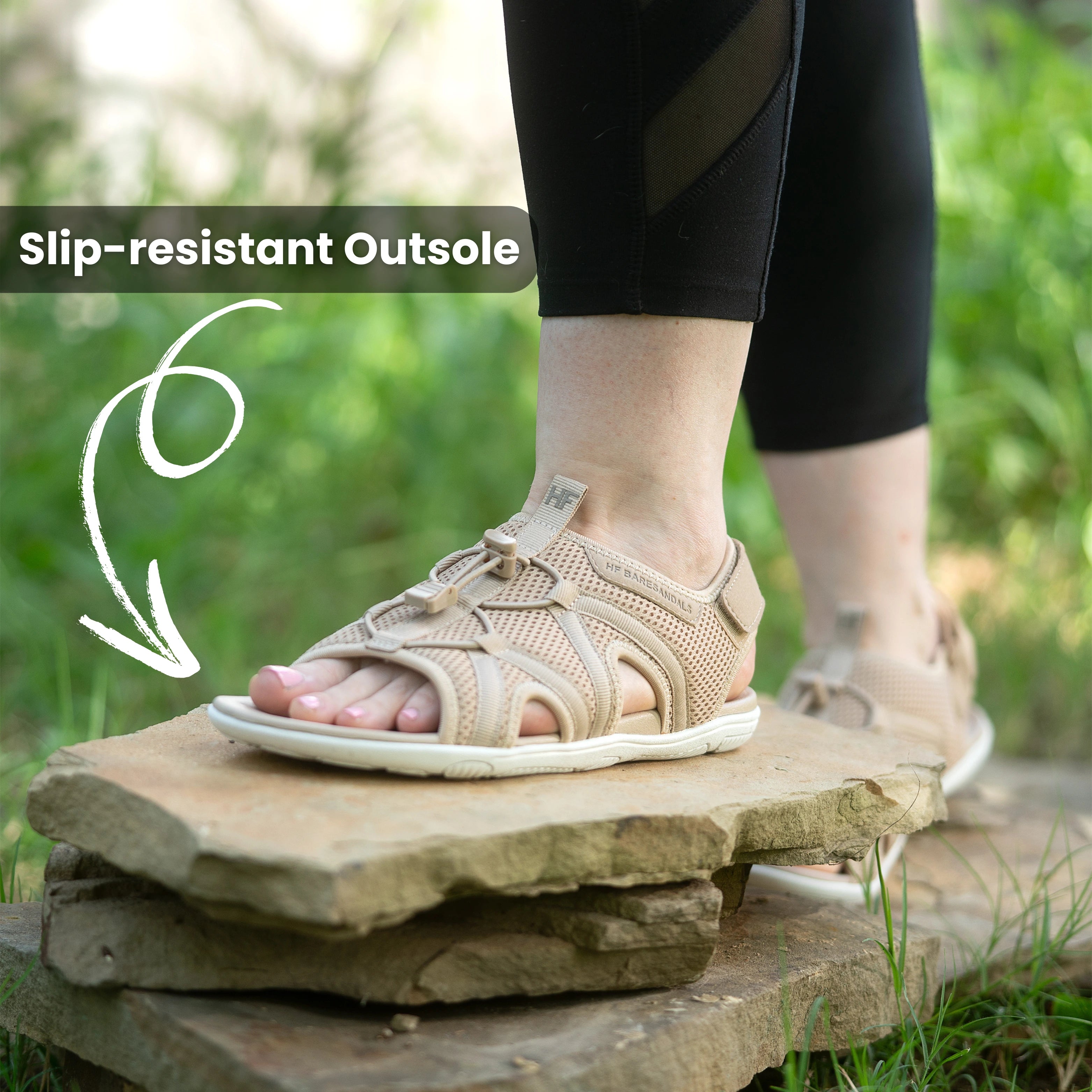 [NIEUW] HF Baresandals II - Ergonomisch Voetbed & Ultra-Lichtgewicht Barefoot Sandalen (Unisex)