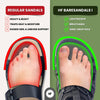[NIEUW] HF Baresandals I – Outdoor & Lichtgewicht Barefoot Sandalen