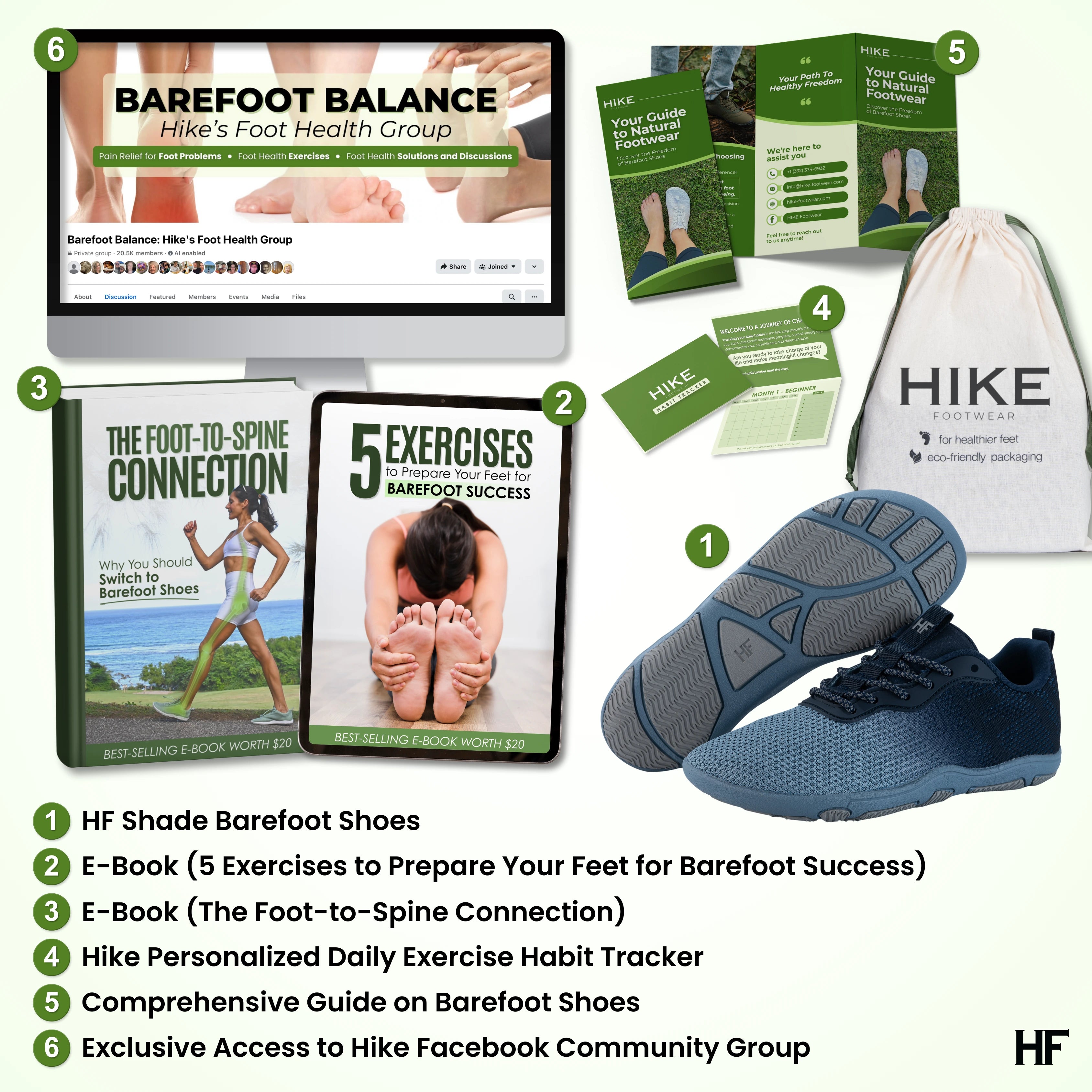 [NIEUW] HF Shade – Barefoot schoenen voor de hele dag comfort en verlichting van voetpijn (Unisex)
