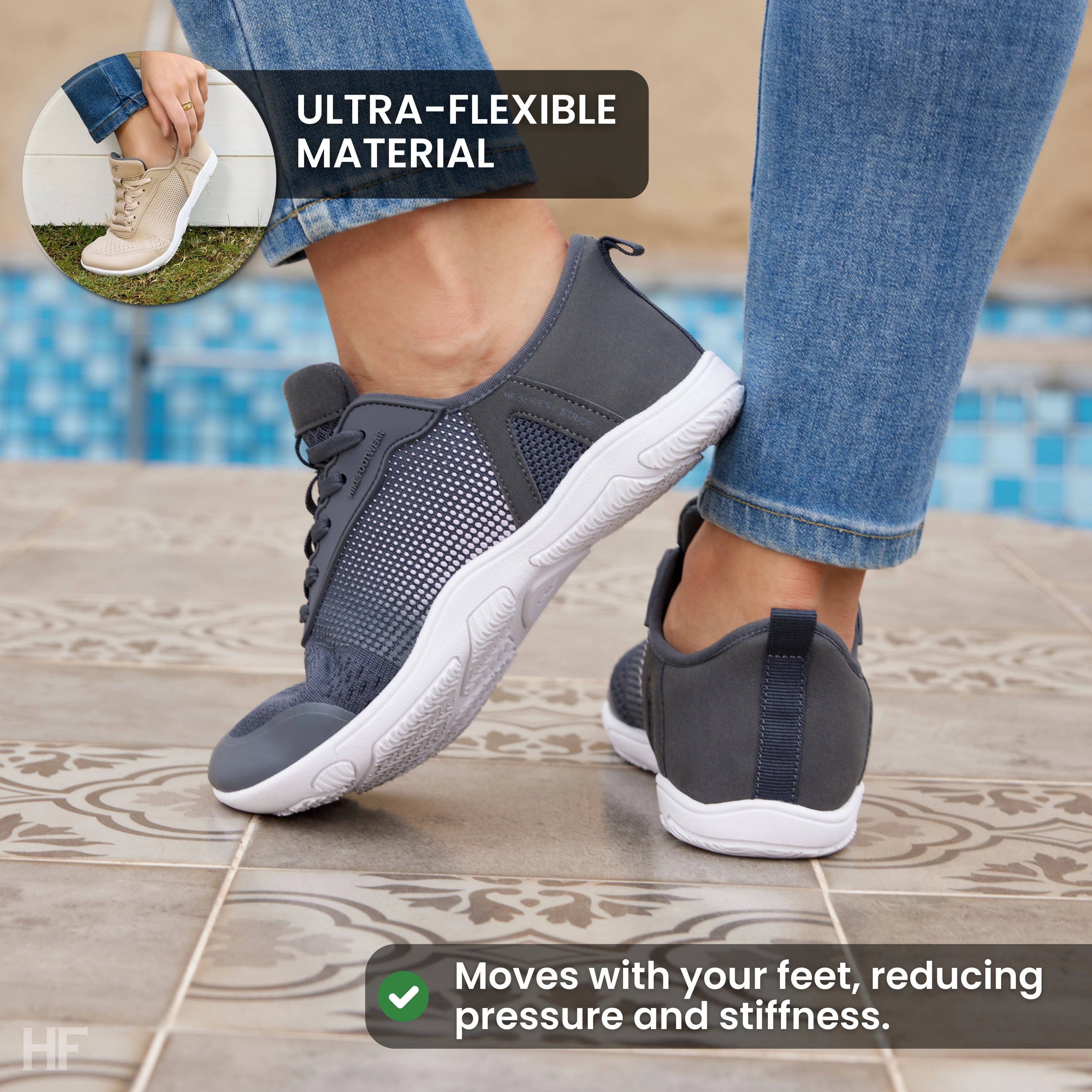 [NEW] HF Stride – Hands-Off & Ergonomic Barefoot Shoes (Unisex)