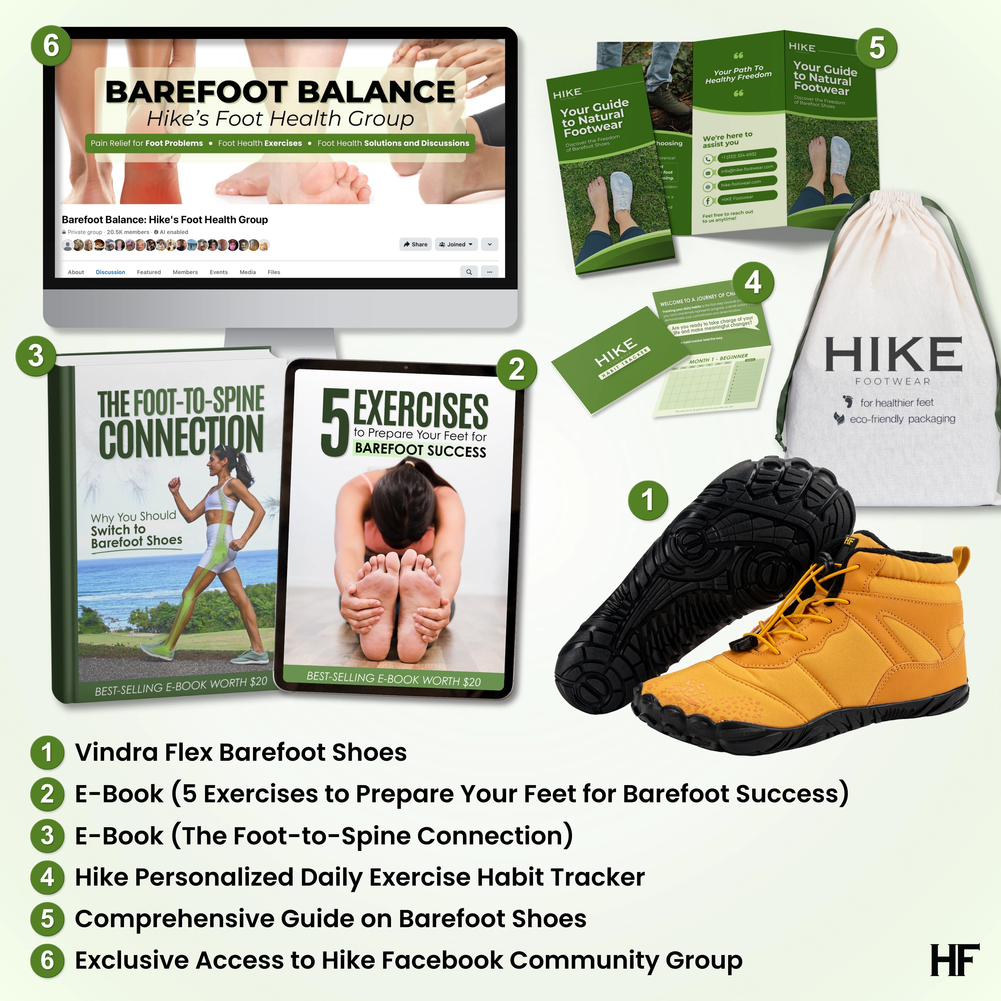 Vindra Flex - antislip & universele winter Barefoot Schoenen (waterdichte)