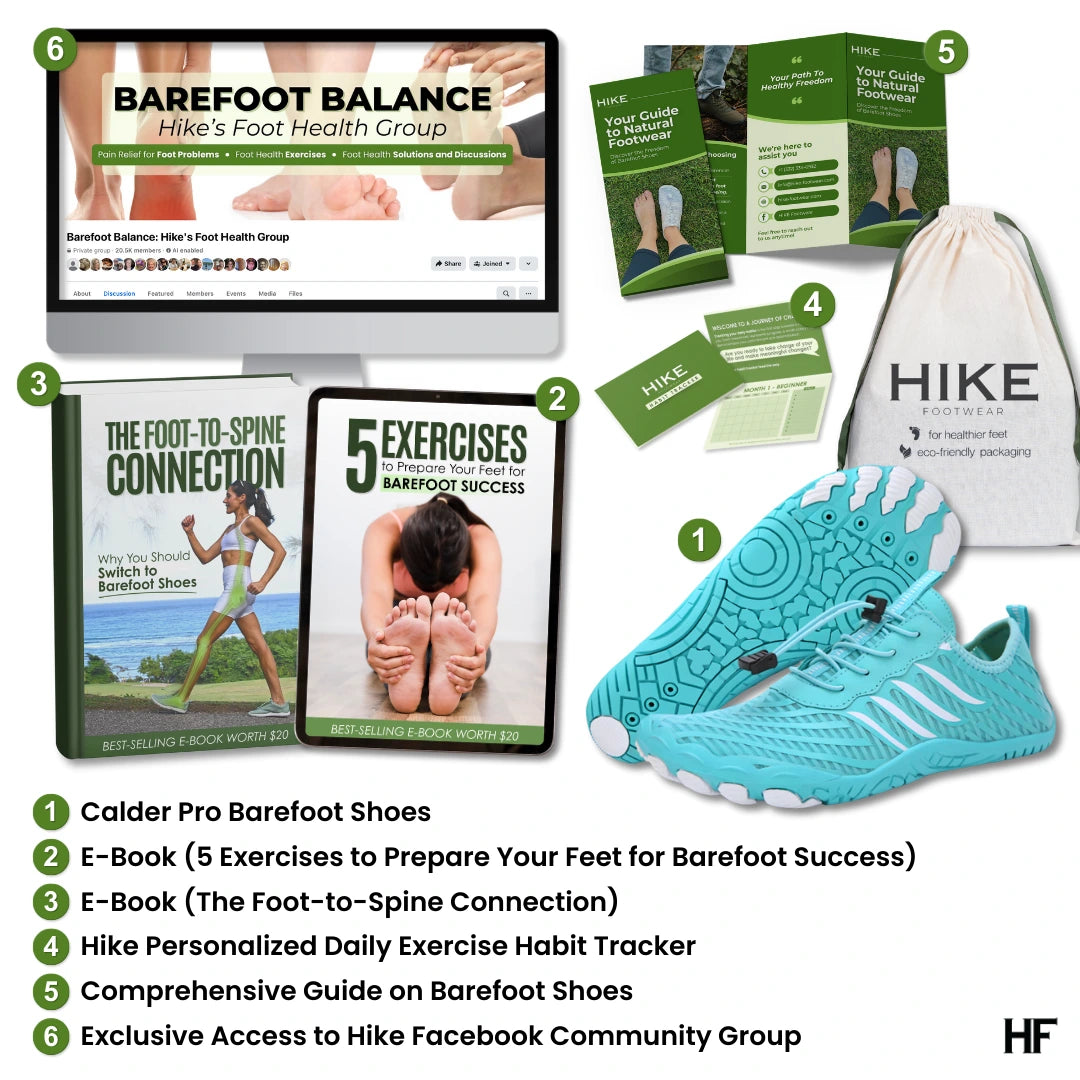 Calder Pro - ademende and antislip universele barefoot schoenen